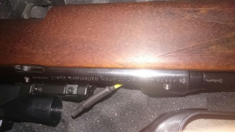HOLA VENDO ESTA CARABINA POR NO USAR, ME LA REGALÓ MI ABUELO. YO SOLO HE TIRADO CON ELLA UNAS 10 VECES 01