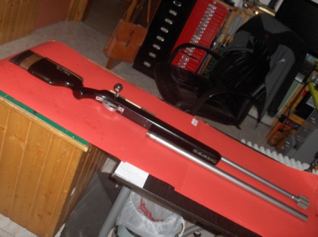 Se vende acción de Keppeler Long Range Rifle  K05-S con dos cañones, uno del 308w a falta de terminar 02