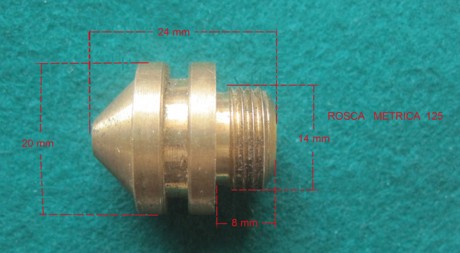 Buenas tardes.
Tengo la cabeza de la válvula de una carabina Precisa K1, me falta el cuerpo. Como se que 00
