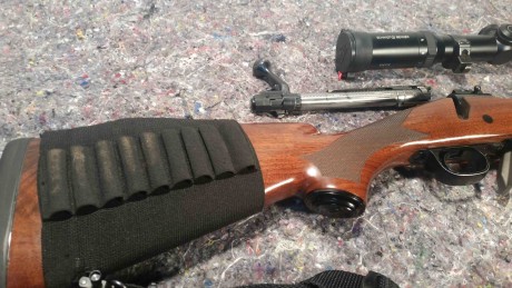 Pues eso, que vendo este Winchester model 70 7mm RM en buen estado con monturas Appel y mira Schimidt 10