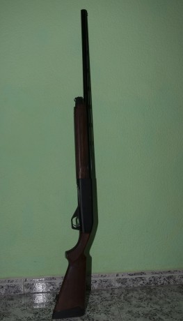 Hola compañeros del foro, tengo en venta una escopeta semiautomatica calibre 12 con apenas 3 años de antiguedad 02