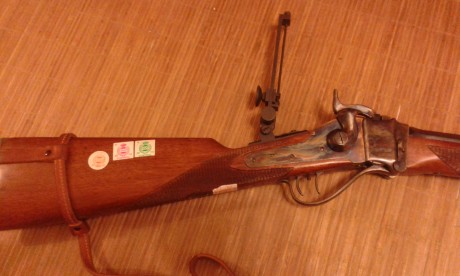 El compañero Fernando de la Iglesia vende el siguiente arma:
 Rifle SHARP SPORTING de Pedersoli, en calibre 50