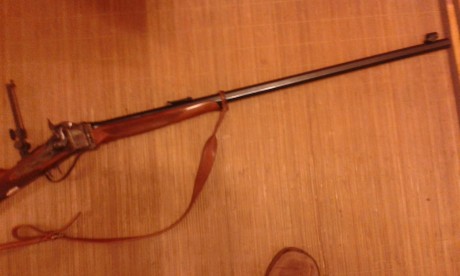 El compañero Fernando de la Iglesia vende el siguiente arma:
 Rifle SHARP SPORTING de Pedersoli, en calibre 60
