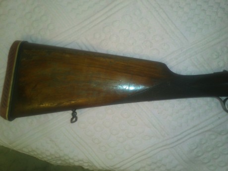Buenas , vendo una escopeta paralela marca LIG ,guiada en E , calibre 12/70, expulsora , pletina larga 10