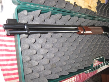 Vendo una carabina Winchester del calibre 22Lr autentica en muy buen estado, como se ve en las fotos puede 01