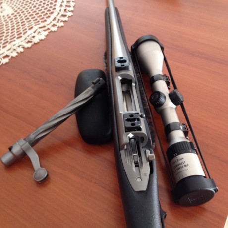 Vendo Rifle Remington Titanium modelo 700, cal. 3006. Solo estrenado.
Monturas Apel originales y visor 00