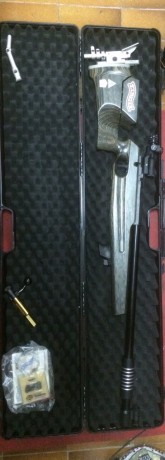  VENDIDA 
Un compañero me pide que le anuncie esta arma.
Se trata de una walther kk200s 22lr por no usar.
Podéis 02