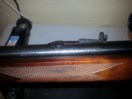 Rifle de palanca MARLIN 444SS, perfecto estado estético y mecánico, no tiene ningún roce,como nuevo, tiene 10