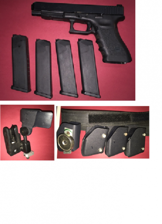 Vendo pistola Glock 34, en muy buen estado, poco utilizada ya que tiro en otra modalidad, 
Extras colocados 00