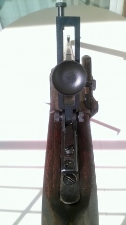 VENDO  fusil Sharps Sporting, calibre 45-70, fabricado por Pedersoli. Cañón con paso 1/18” y 32” de longitud. 11