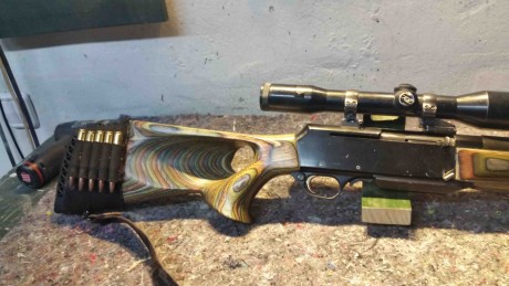 Vendo este Fn Bar II con culata thumbole, ha salido al monte, eso es evidente, pero nunca me ha dado el 02