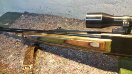 Vendo este Fn Bar II con culata thumbole, ha salido al monte, eso es evidente, pero nunca me ha dado el 00