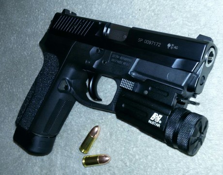    Hola Chic@s!

Vuelvo a poner a la venta esta magnífica y preciosa Sig Sauer SP2022 en Madrid.

Guiada 12