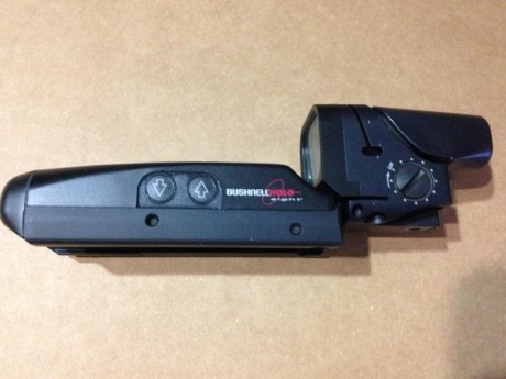 Vendo visor holográfico Bushnell Holo Sight y duplicador Bushnell específico, ideal para escopeta o rifle 11