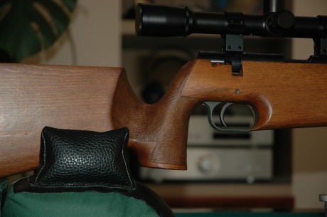 Por necesidades de espacio en mi armero, vendo esta estupenda y muy bien conservada carabina match, ideal 00
