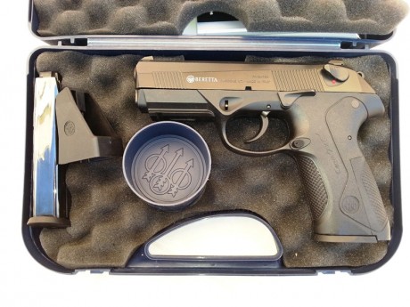 Hola.
Vendo una Beretta PX4Storm calibre 9 Pb.
- Caja original
- Dos cargadores de 17 cartuchos
- Ayuda 02