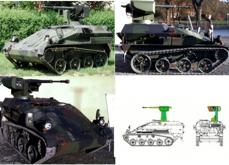 Como comente en el post sobre los M113 alemanes, que luego continuo con la familia Puma, en este caso, 101