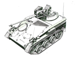 Como comente en el post sobre los M113 alemanes, que luego continuo con la familia Puma, en este caso, 100