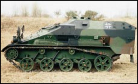 Como comente en el post sobre los M113 alemanes, que luego continuo con la familia Puma, en este caso, 121