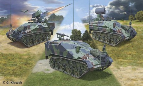 Como comente en el post sobre los M113 alemanes, que luego continuo con la familia Puma, en este caso, 161