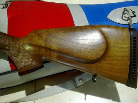 Poquisimo uso.Se entrega con monturas completas Apell.Cambio por rifle de similar calidad que el mio pero 02
