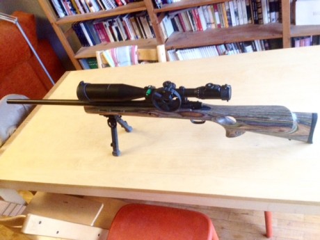 Hola, vendo un rifle Marlin X7VH calibre 308 win. equipado con lo siguiente:
*Una culata Thumbhole de 01