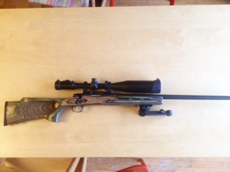 Hola, vendo un rifle Marlin X7VH calibre 308 win. equipado con lo siguiente:
*Una culata Thumbhole de 11