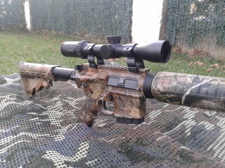    Buenas tardes

Pongo a la venta un rifle S&W modelo MP15 en calibre 300 Blackout/Whisper. Comprado 40