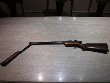 COLECCIONISTA - el año 1948, Kessler Manufacturing CO.Ing. Buffalo, NY, saco el Rifle D-Deluxe-Grado Super; 02
