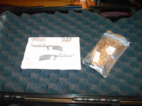 Walther G22 MILITARY
Carabina semiautomática en calibre 22 LR, con una culata sintética tipo “bullpup”,con 80