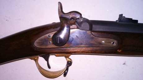 Vendo Rifle Chiappa Zouave Musket Match 1863, de 7 estrías y cañón de 33”. Alza copia de la original Remington, 21