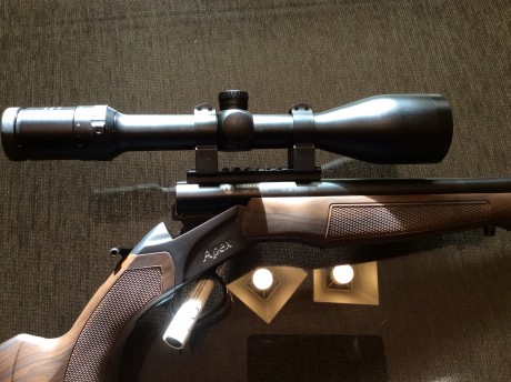 Vendo monotiro Bergara y visor Meopta Meostar con retícula iluminada 3-12 x 56. El rifle viene con rosca 01