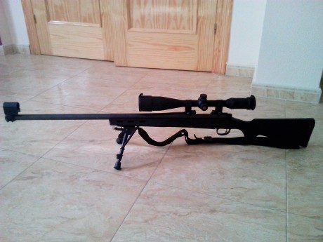 Rifle Remington 700 SPS Varmint, del calibre 308 Win.
El rifle se encuentra en Murcia y esta guiado con 02