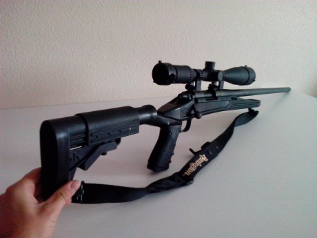 Rifle Remington 700 SPS Varmint, del calibre 308 Win. 
El rifle se encuentra en Murcia y esta guiado con 01