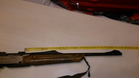 un conocido sin internet me pide ponga este anuncio.se vende(no se regala,se vende) rifle en inpecables 11