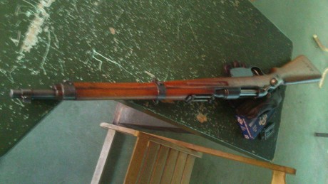 Buenas noches a todos, 

Pongo a la venta mi carabina de cerrojo rectilineo Mannlicher M95/30, calibre 11