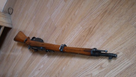 Buenas noches a todos, 

Pongo a la venta mi carabina de cerrojo rectilineo Mannlicher M95/30, calibre 40