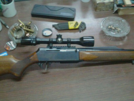 Ya amenacé hace tiempo en el hilo de los Benelli, seguramente es el rifle más extendido en España y cada 160