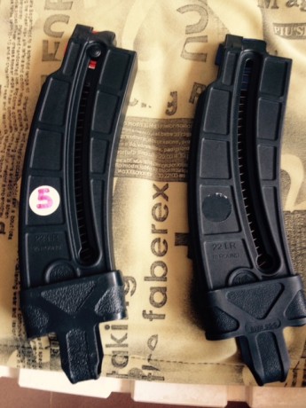 Hola Companeros.
Vendo N.2 cargadores para la carabina SMITH&WESSON MP15/22.
N.3 gomas protectora.
N.1 02