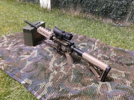    Buenas tardes

Pongo a la venta un rifle S&W modelo MP15 en calibre 300 Blackout/Whisper. Comprado 00