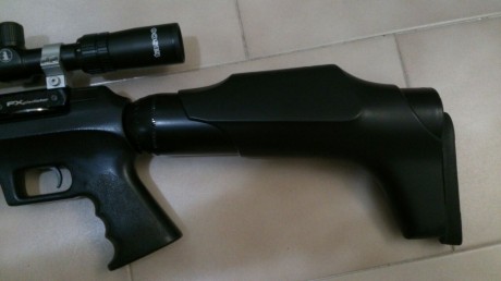 Un amigo me a dicho que le ponga su carabina aquí se trata de una fx gladiator puesta a punto cambiadas 01