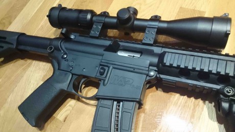 Hola a todos,

Pongo a la venta esta carabina S&W MP15-22 del 22LR con el pack Magpul MOE en color 01