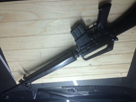 Carabina 22LR Adler AP74, precio Venta 250€ mas envío, Añado montura para asa, anillas y visor. 02