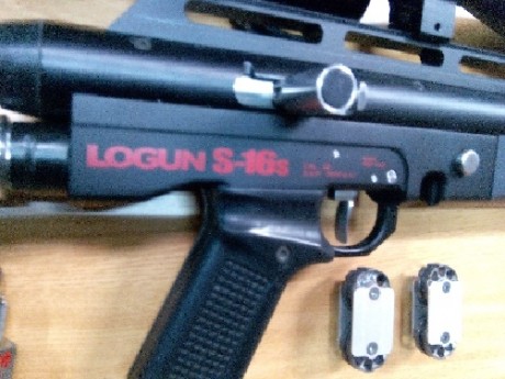 PUES ESTO , HA LLEGADO A MIS MANO, una logun s-16s , muy preparadita de accesorios , vamos a probar haber 00