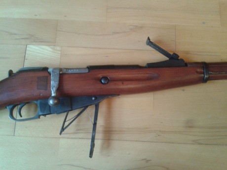 hola a todos, pues voy anunciar aquí mi mosin nagant original ruso, coinciden todos los numeros de serie 10