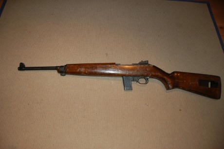 Muy buenas a todos!
Subo lo que está siendo la puesta a punto de una carabina erma m1 de 22lr adquirida 02