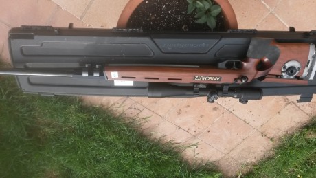 Hola, vendo carabina Anchugt 1913 con o sin visor Sutter 8-32-50 
Es muy precisa y se puede usar para 02
