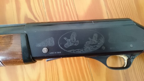 Se vende escopeta repetidora Fabarm, modelo Ellegi, en buen estado. Se vende por no utilizar.
Tambien 02