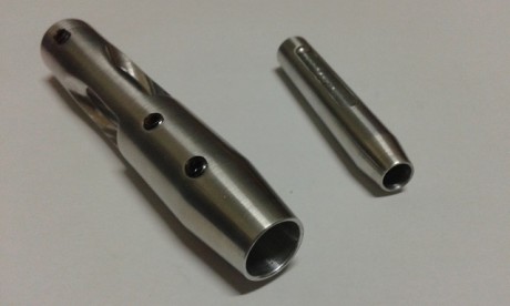 vendo air striper para armas air arms s400 e s410 calibre .177.
é regulável para varias distancias.
foi 00