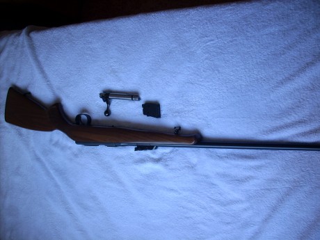 Vendo mi carabina CZ-452, calibre 22 lr., en competiciones  de miras abiertas agrupa perfectamente, no 02